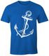 Herren T-Shirt - Anker schräg V3 - Comfort Fit MoonWorks®preview
