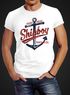 Herren T-Shirt Anker Shipboy Vintage Slim Fit Neverless®preview