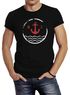 Herren T-Shirt Anker Vintage Wasser Slim Fit Neverless®preview