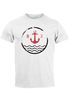 Herren T-Shirt Anker Vintage Wasser Slim Fit Neverless®preview