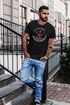 Herren T-Shirt Anker Vintage Wasser Slim Fit Neverless®preview