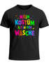Herren T-Shirt Anti Fasching Karneval Spruch - Mein Kostüm ist in der Wäsche -Kostüm-Ersatz Verkleidung Last Minute Faschingskostüme Moonworks®preview
