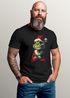 Herren T-Shirt Anti Weihnachten XMAS Outfit Weihnachtsmuffel Weihnachtsshirt Männer Moonworks®preview