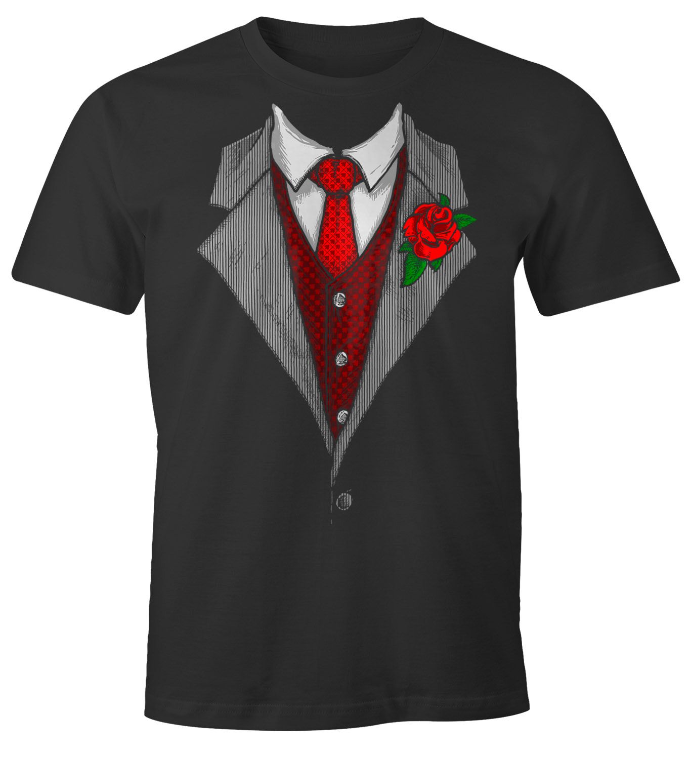 T Shirt Krawatte