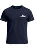 Herren T-Shirt Aufdruck Berg Wandern Polygon Design Print Outdoor Fashion Streetstyle Neverless®preview