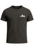 Herren T-Shirt Aufdruck Berg Wandern Polygon Design Print Outdoor Fashion Streetstyle Neverless®preview