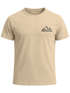 Herren T-Shirt Aufdruck Berg Wandern Polygon Design Print Outdoor Fashion Streetstyle Neverless®preview