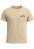 Herren T-Shirt Aufdruck Berg Wandern Polygon Design Print Outdoor Fashion Streetstyle Neverless®preview