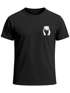 Herren T-Shirt Aufdruck Brustprint Logo Bär Natur Outdoor Fashion Streetstyle Neverless®preview