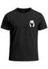 Herren T-Shirt Aufdruck Brustprint Logo Bär Natur Outdoor Fashion Streetstyle Neverless®preview