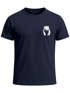 Herren T-Shirt Aufdruck Brustprint Logo Bär Natur Outdoor Fashion Streetstyle Neverless®preview