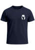 Herren T-Shirt Aufdruck Brustprint Logo Bär Natur Outdoor Fashion Streetstyle Neverless®preview