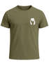 Herren T-Shirt Aufdruck Brustprint Logo Bär Natur Outdoor Fashion Streetstyle Neverless®preview