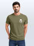 Herren T-Shirt Aufdruck Brustprint Logo Bär Natur Outdoor Fashion Streetstyle Neverless®preview