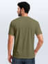 Herren T-Shirt Aufdruck Brustprint Logo Bär Natur Outdoor Fashion Streetstyle Neverless®preview