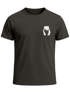 Herren T-Shirt Aufdruck Brustprint Logo Bär Natur Outdoor Fashion Streetstyle Neverless®preview