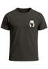Herren T-Shirt Aufdruck Brustprint Logo Bär Natur Outdoor Fashion Streetstyle Neverless®preview