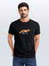 Herren T-Shirt Aufdruck Fuchs Polygon Kunstdruck Geometrie Outdoor Logo Tier Motiv Fashion Streetstyle Neverless®preview