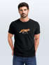 Herren T-Shirt Aufdruck Fuchs Polygon Kunstdruck Geometrie Outdoor Logo Tier Motiv Fashion Streetstyle Neverless®preview