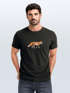 Herren T-Shirt Aufdruck Fuchs Polygon Kunstdruck Geometrie Outdoor Logo Tier Motiv Fashion Streetstyle Neverless®preview