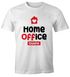 Herren T-Shirt Aufdruck Home-Office Outfit Arbeit zuhause Fun-Shirt Büro Spruch lustig Moonworks®preview