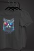 Herren T-Shirt Aufdruck Katze Cat Sommer Sonnenbrille Style Fashion Print Fashion Streetstyle Neverless®preview