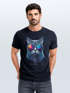 Herren T-Shirt Aufdruck Katze Cat Sommer Sonnenbrille Style Fashion Print Fashion Streetstyle Neverless®preview