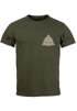 Herren T-Shirt Aufdruck Logo Wikinger nordische Mythologie Wotansknoten Valhalla Neverless®preview