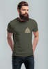 Herren T-Shirt Aufdruck Logo Wikinger nordische Mythologie Wotansknoten Valhalla Neverless®preview
