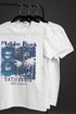 Herren T-Shirt Aufdruck Malibu Beach California Surf Classic Sonne Sommer Palmen Vintage Fashion Streetstyle Neverless®preview