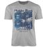 Herren T-Shirt Aufdruck Malibu Beach California Surf Classic Sonne Sommer Palmen Vintage Fashion Streetstyle Neverless®preview