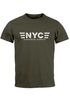 Herren T-Shirt Aufdruck NYC New York City Airforce Supply Army Print Neverless®preview