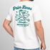 Herren T-Shirt Aufschrift Palm Locos Lustiges Surfshirt Alligator Rückendruck Kurzarm Baumwollshirt im Retro Look Baumwolle Neverless®preview