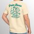 Herren T-Shirt Aufschrift Palm Locos Lustiges Surfshirt Alligator Rückendruck Kurzarm Baumwollshirt im Retro Look Baumwolle Neverless®preview