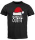 Herren T-Shirt Aufschrift Weihnachtsoutfit Lustig Minimalistisch Weihnachtsmütze XMAS Outfit Männer Moonworks®preview