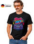 Herren T-Shirt Back to 80s Spruch Fasching Karneval Kostüm-Ersatz Verkleidung Last Minute Faschingskostüme Männer Moonworks®preview