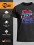 Herren T-Shirt Back to 80s Spruch Fasching Karneval Kostüm-Ersatz Verkleidung Last Minute Faschingskostüme Männer Moonworks®preview