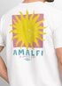 Herren T-Shirt Backprint Amalfi La Dolce Vita Sonne Print Schriftzug Fashion Streetstyle Neverless®preview
