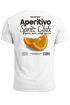 Herren T-Shirt Backprint Aperitivo Spritz Club Orange Sommer Früchte Printshirt Fashion Streetstyle Neverless®preview