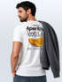 Herren T-Shirt Backprint Aperitivo Spritz Club Orange Sommer Früchte Printshirt Fashion Streetstyle Neverless®preview