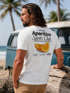 Herren T-Shirt Backprint Aperitivo Spritz Club Orange Sommer Früchte Printshirt Fashion Streetstyle Neverless®preview