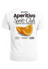 Herren T-Shirt Backprint Aperitivo Spritz Club Orange Sommer Früchte Printshirt Fashion Streetstyle Neverless®preview
