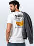 Herren T-Shirt Backprint Aperitivo Spritz Club Orange Sommer Früchte Printshirt Fashion Streetstyle Neverless®preview