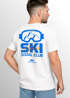 Herren T-Shirt Backprint Après Ski Outfit Social Club Skifahren Snowboarden Fashion Streetstyle Männer Neverless®preview