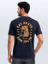 Herren T-Shirt Backprint Aufdruck Schrift Eat Pasta Brustlogo Retro Fashion Streetstyle Neverless®preview