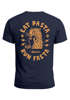 Herren T-Shirt Backprint Aufdruck Schrift Eat Pasta Brustlogo Retro Fashion Streetstyle Neverless®preview