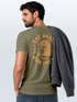 Herren T-Shirt Backprint Aufdruck Schrift Eat Pasta Brustlogo Retro Fashion Streetstyle Neverless®preview