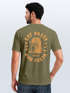 Herren T-Shirt Backprint Aufdruck Schrift Eat Pasta Brustlogo Retro Fashion Streetstyle Neverless®preview