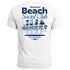 Herren T-Shirt Backprint Beach Social Club Surfer Grafik Sommer-Slogan – Kurzarm Freizeitshirt aus Baumwolle Fashion Streetstyle Neverless®preview