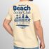 Herren T-Shirt Backprint Beach Social Club Surfer Grafik Sommer-Slogan – Kurzarm Freizeitshirt aus Baumwolle Fashion Streetstyle Neverless®preview
